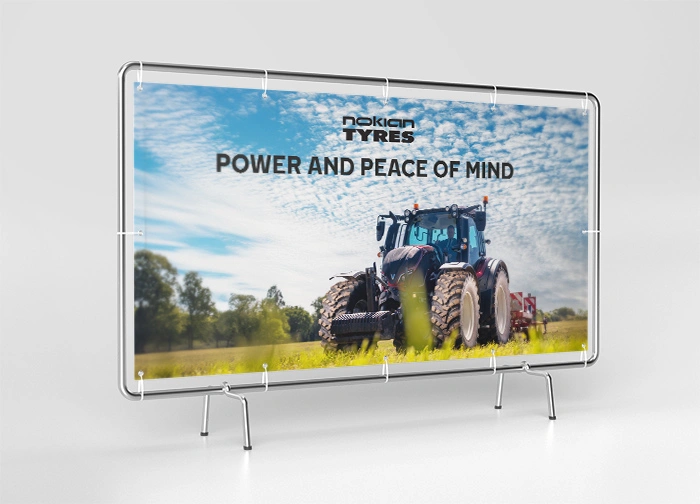 Agriculture banner for Nokian tyres